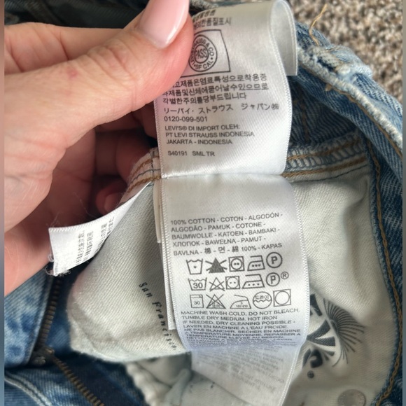 Levi’s Made & Crafted Column Pant Straight Leg Jeans 25x30 - Picture 5 of 7